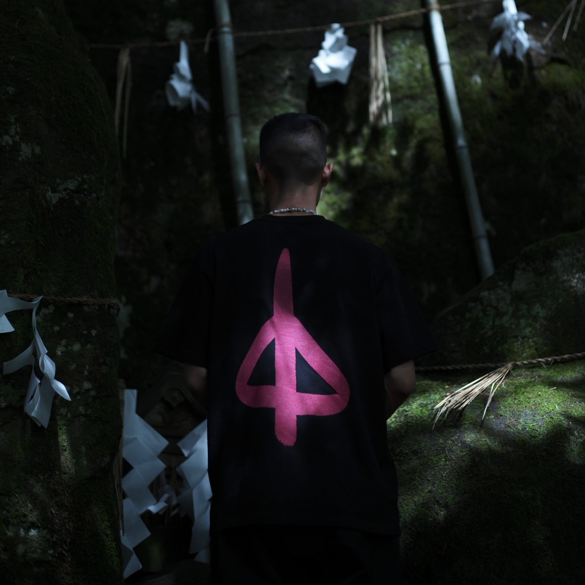 極楽 T-Shirts Black